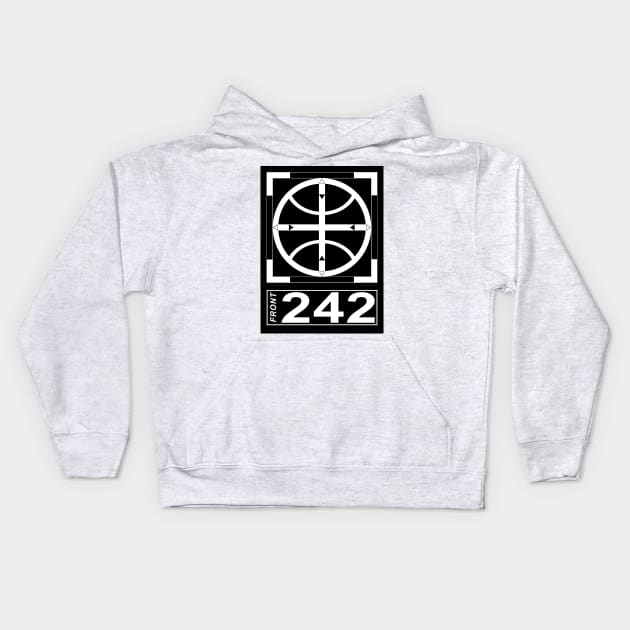 Front 242 - Tyranny For You - Symbol Five Kids Hoodie by OriginalDarkPoetry